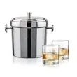 Milano Ice Bucket & Marbella On-the-Rocks Set | https://www.bestnamebadges.com