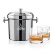 Milano Ice Bucket & Havana On-the-Rocks Set | https://www.bestnamebadges.com