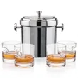Milano Ice Bucket & Havana On-the-Rocks Set | https://www.bestnamebadges.com