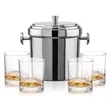 Milano Ice Bucket & Brentwood On-the-Rocks Set | https://www.bestnamebadges.com