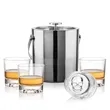 Catania Ice Bucket & Delrina Scull On-the-Rocks Set | https://www.bestnamebadges.com