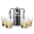 Catania Ice Bucket & Aspen On-the-Rocks Set | https://www.bestnamebadges.com