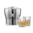 Genoa Ice Bucket & RIEDEL Spey On-the-Rocks Set | https://www.bestnamebadges.com