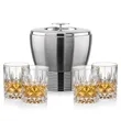 Genoa Ice Bucket & RIEDEL Spey On-the-Rocks Set | https://www.bestnamebadges.com