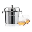 Milano Ice Bucket & Garland On-the-Rocks Set | https://www.bestnamebadges.com