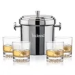 Milano Ice Bucket & Buxton On-the-Rocks Set | https://www.bestnamebadges.com