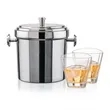 Milano Ice Bucket & Arrellano On-the-Rocks Set | https://www.bestnamebadges.com