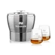 Genoa Ice Bucket & Dunhill On-the-Rocks Set | https://www.bestnamebadges.com