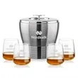 Genoa Ice Bucket & Dunhill On-the-Rocks Set | https://www.bestnamebadges.com
