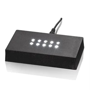 LED Base - Black | https://www.bestnamebadges.com
