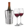 Genoa Wine Cooler & Burlington Wine Set | https://www.bestnamebadges.com