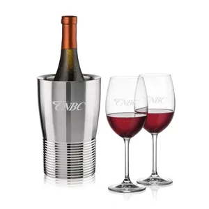 Genoa Wine Cooler & Coleford Wine Set | https://www.bestnamebadges.com