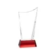 Burnett Award on Newhaven Base - Red | https://www.bestnamebadges.com