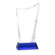 Burnett Award on Newhaven Base - Blue | https://www.bestnamebadges.com