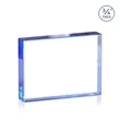 Verona VividPrint™ Paperweight - Blue | https://www.bestnamebadges.com