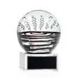Serenity Award on Hancock Base - Clear | https://www.bestnamebadges.com