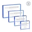 Verona Paperweight - Blue | https://www.bestnamebadges.com