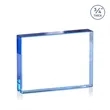 Verona Paperweight - Blue | https://www.bestnamebadges.com