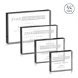 Verona Paperweight - Black | https://www.bestnamebadges.com