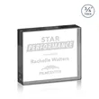 Verona Paperweight - Black | https://www.bestnamebadges.com