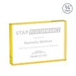 Verona Paperweight - Gold | https://www.bestnamebadges.com