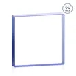 Upton Square VividPrint™ Award - Blue | https://www.bestnamebadges.com