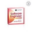 Upton Square VividPrint™ Award - Red | https://www.bestnamebadges.com