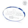 Baldus Oval Award - Blue | https://www.bestnamebadges.com