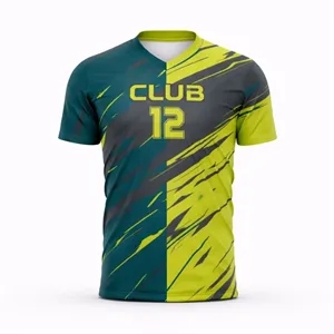 Men's Bird Eye Mesh Soccer Jersey Sublimated 160GSM