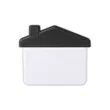 Recycled PS House Shape Magnetic Memo Clip | https://www.bestnamebadges.com