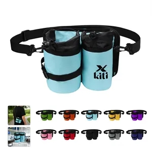 Insulated Luggage Cup Holder W/ Shoulder Strap