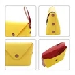 Mini PU Coin Purse Pouch With Snap & Handle | https://www.bestnamebadges.com