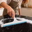 Handheld Plastic Window Squeegee 9.5"x8.5" | https://www.bestnamebadges.com