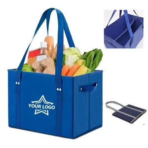 Reusable Foldable Grocery Box Bags