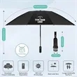 Inverted Umbrella with Reflective Stripe and Sun Protection | https://www.bestnamebadges.com