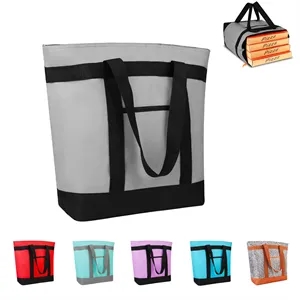 Insulated Reusable Tote Bag for Grocery Shopping