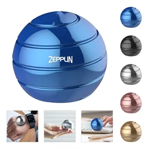 Aluminum Full Body Optical Illusion Fidget Spinner Ball
