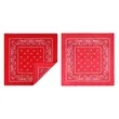 22"Unisex Full Color Square Cotton Bandana | https://www.bestnamebadges.com