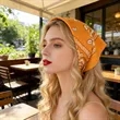 22"Unisex Full Color Square Cotton Bandana | https://www.bestnamebadges.com