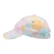 Relaxed Unstructured Tie Dye Twill Cap | https://www.bestnamebadges.com