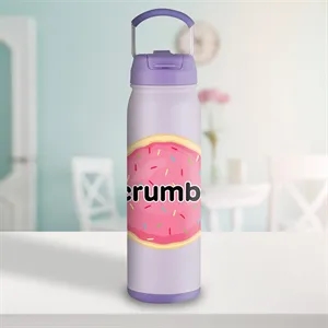 24 oz Vacuum Bottle with SS Carry Handle, RSS Liner | https://www.bestnamebadges.com