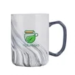 20 oz Ceramic Mug with Marble Pattern | https://www.bestnamebadges.com
