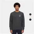 Bryce Cotton-Poly Corded Crew Reverse Terry Sweatshirt | https://www.bestnamebadges.com