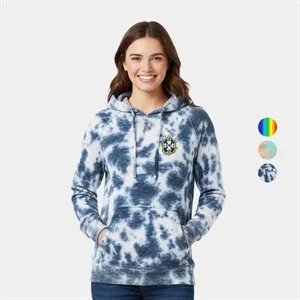 Courtney-Women-s-Classic-Fit-Burnout-V-Notch-Hoodie