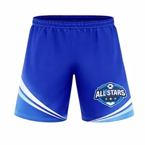 Men's Full Color Soccer Shorts Polyester 150GSM