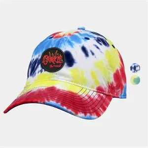 Youth-Tie-Dye-Relaxed-Unstructured-Twill-Cap