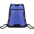 Drawstring Gym Sack Backpack With Zipper Pocket | https://www.bestnamebadges.com