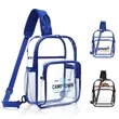 Clear PVC Sports Crossbody Pack | https://www.bestnamebadges.com