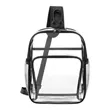Clear PVC Sports Crossbody Pack | https://www.bestnamebadges.com