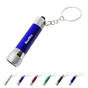 LED Flashlight with Swivel Keychain